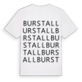 Burstall ordlek t-shirt