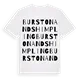 Burston and Shimpling ordlek t-shirt