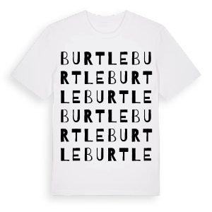 Burtle ordlek t-shirt – ekologisk bomull t-shirt från Pinshirt