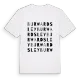 Burwardsley ordlek t-shirt