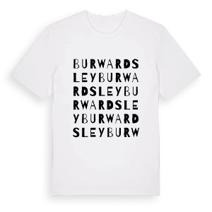 Burwardsley ordlek t-shirt – ekologisk bomull t-shirt från Pinshirt