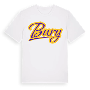 Bury baseball t-shirt – ekologisk bomull t-shirt från Pinshirt