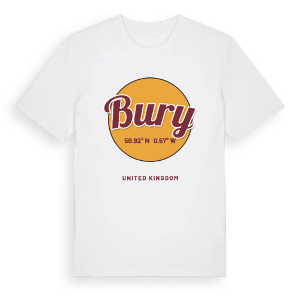 Bury cirkel t-shirt – ekologisk bomull t-shirt från Pinshirt