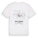 Bury St Edmunds karta t-shirt