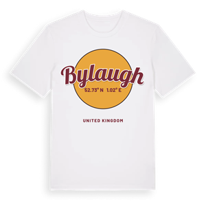 Bylaugh cirkel t-shirt – ekologisk bomull t-shirt från Pinshirt