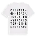 Caister-on-Sea ordlek t-shirt