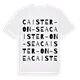 Caister-on-Sea ordlek t-shirt