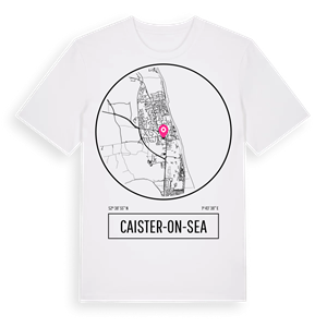 Caister-on-Sea t-shirt – ekologisk bomull t-shirt från Pinshirt