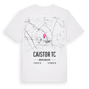 Caistor TC karta t-shirt – ekologisk bomull t-shirt från Pinshirt