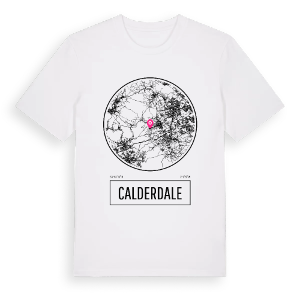 Calderdale t-shirt – ekologisk bomull t-shirt från Pinshirt