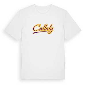 Callaly baseball t-shirt – ekologisk bomull t-shirt från Pinshirt