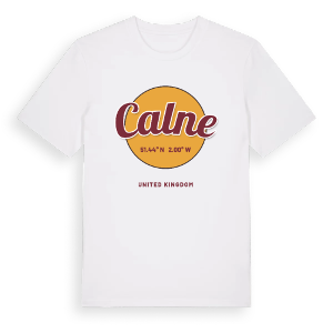 Calne cirkel t-shirt – ekologisk bomull t-shirt från Pinshirt