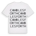 Camblesforth ordlek t-shirt