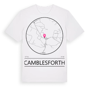 Camblesforth t-shirt – ekologisk bomull t-shirt från Pinshirt