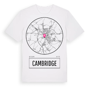 Cambridge t-shirt – ekologisk bomull t-shirt från Pinshirt