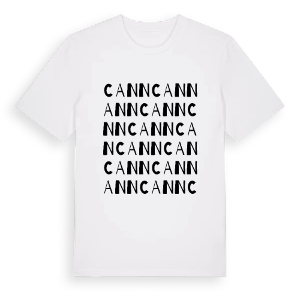Cann ordlek t-shirt – ekologisk bomull t-shirt från Pinshirt