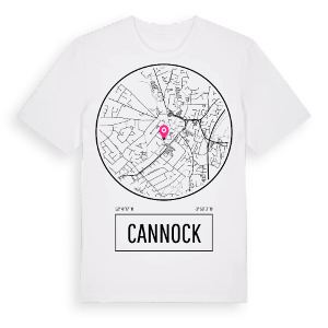 Cannock t-shirt – ekologisk bomull t-shirt från Pinshirt