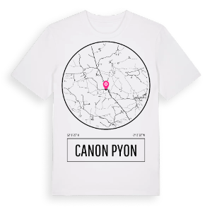 Canon Pyon t-shirt – ekologisk bomull t-shirt från Pinshirt