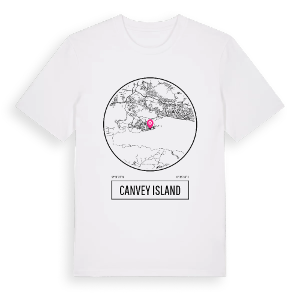 Canvey Island t-shirt – ekologisk bomull t-shirt från Pinshirt