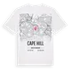 Cape Hill karta t-shirt
