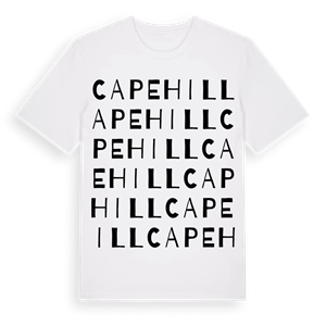 Cape Hill ordlek t-shirt – ekologisk bomull t-shirt från Pinshirt