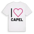 Jag älskar Capel t-shirt stort tryck