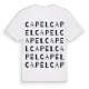Capel ordlek t-shirt