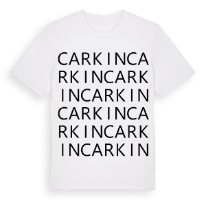 Carkin ordlek t-shirt – ekologisk bomull t-shirt från Pinshirt