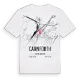 Carnforth karta t-shirt