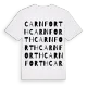 Carnforth ordlek t-shirt