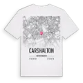 Carshalton karta t-shirt
