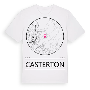 Casterton t-shirt – ekologisk bomull t-shirt från Pinshirt