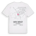 Castle Gresley karta t-shirt