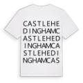 Castle Hedingham ordlek t-shirt