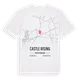 Castle Rising karta t-shirt