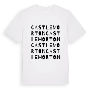 Castlemorton ordlek t-shirt – ekologisk bomull t-shirt från Pinshirt