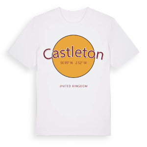 Castleton cirkel t-shirt – ekologisk bomull t-shirt från Pinshirt