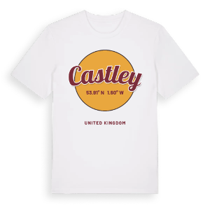 Castley cirkel t-shirt – ekologisk bomull t-shirt från Pinshirt