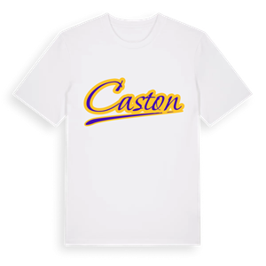 Caston baseball t-shirt – ekologisk bomull t-shirt från Pinshirt