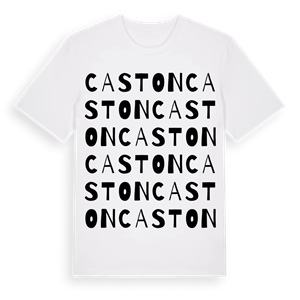 Caston ordlek t-shirt – ekologisk bomull t-shirt från Pinshirt