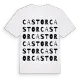 Castor ordlek t-shirt
