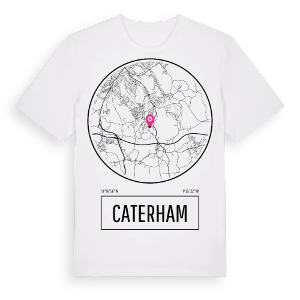 Caterham t-shirt – ekologisk bomull t-shirt från Pinshirt