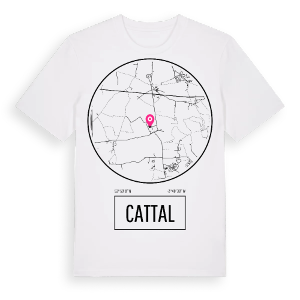 Cattal t-shirt – ekologisk bomull t-shirt från Pinshirt