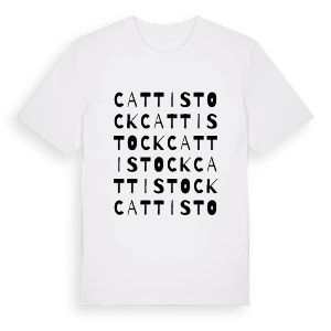Cattistock ordlek t-shirt – ekologisk bomull t-shirt från Pinshirt