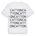 Catton ordlek t-shirt