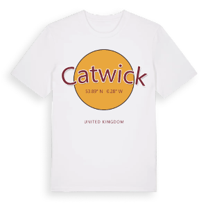 Catwick cirkel t-shirt – ekologisk bomull t-shirt från Pinshirt
