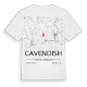Cavendish karta t-shirt