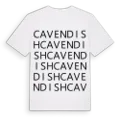 Cavendish ordlek t-shirt