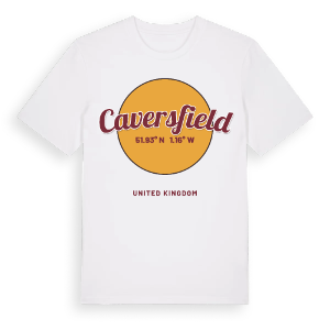 Caversfield cirkel t-shirt – ekologisk bomull t-shirt från Pinshirt