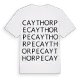 Caythorpe ordlek t-shirt